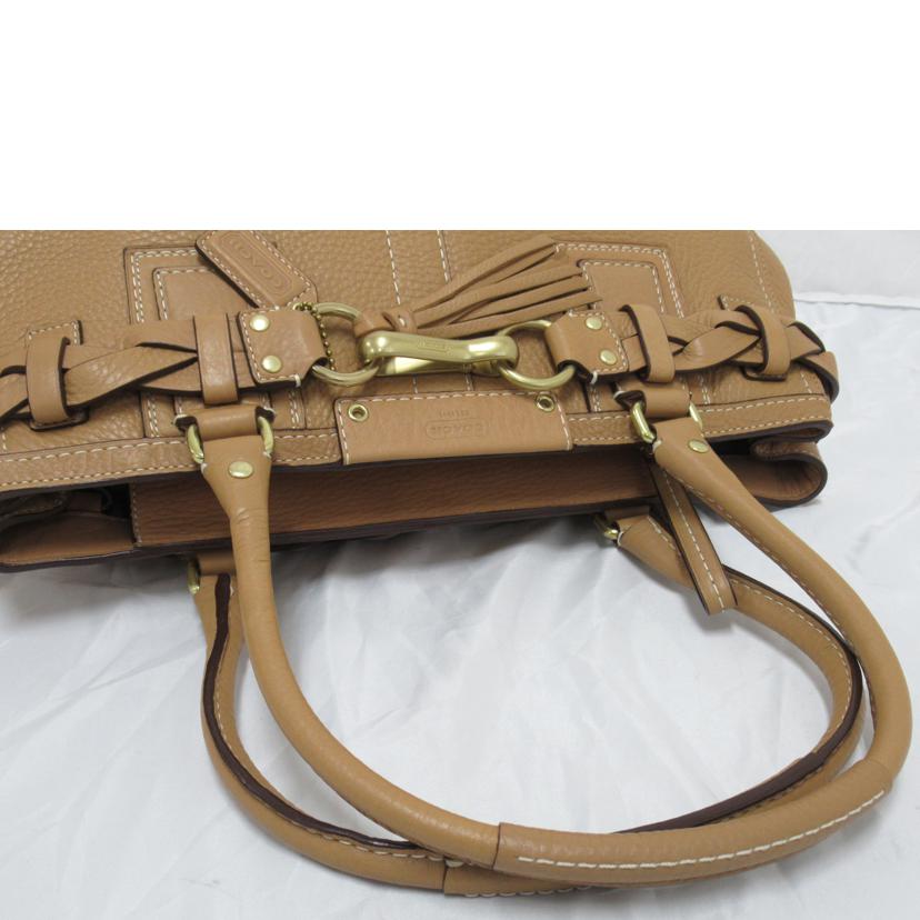 COACH/トートバッグ／レザー/10529//J06**/Aランク/63