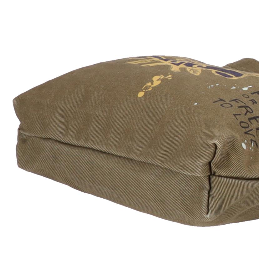 RALPH　LAUREN ラルフローレン/ヴィンテージ加工キャンバスロゴトートバッグ/405755818//SAランク/91