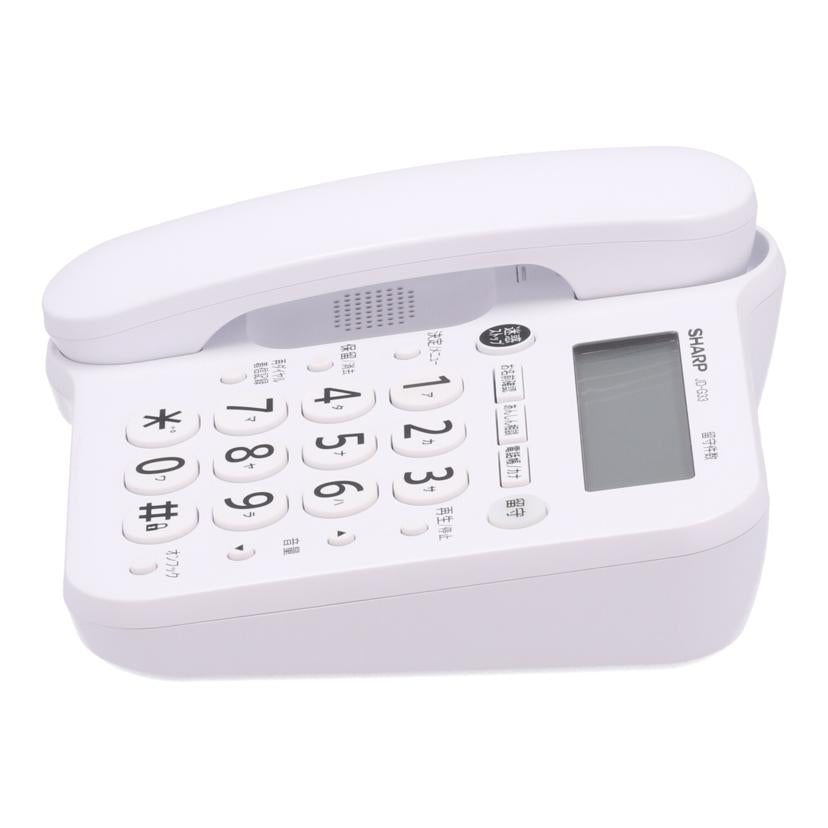 SHARP　 シャープ　/コードレス電話機/JD-G33CW//3S011505/Bランク/69