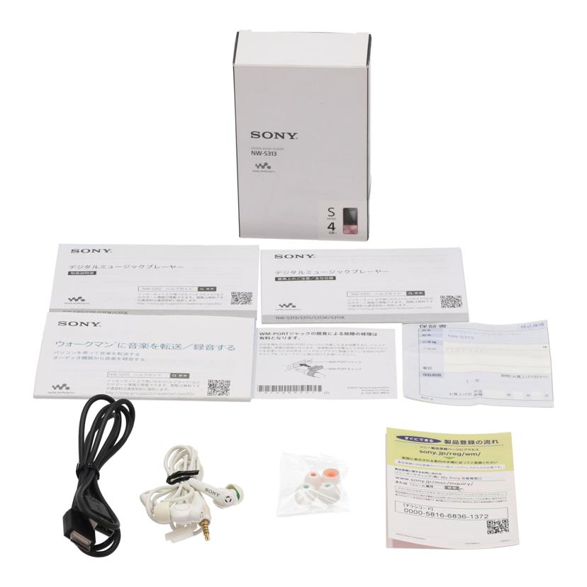 SONY ソニー/ウォークマン 4GB/NW-S313//S0130062399/Bランク/62