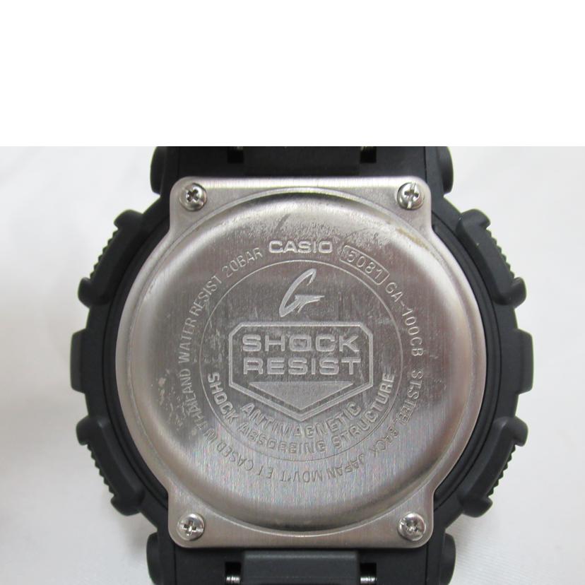 CASIO/G－SHOCK／アナデジ／クォーツ/GA-100CB//ABランク/63