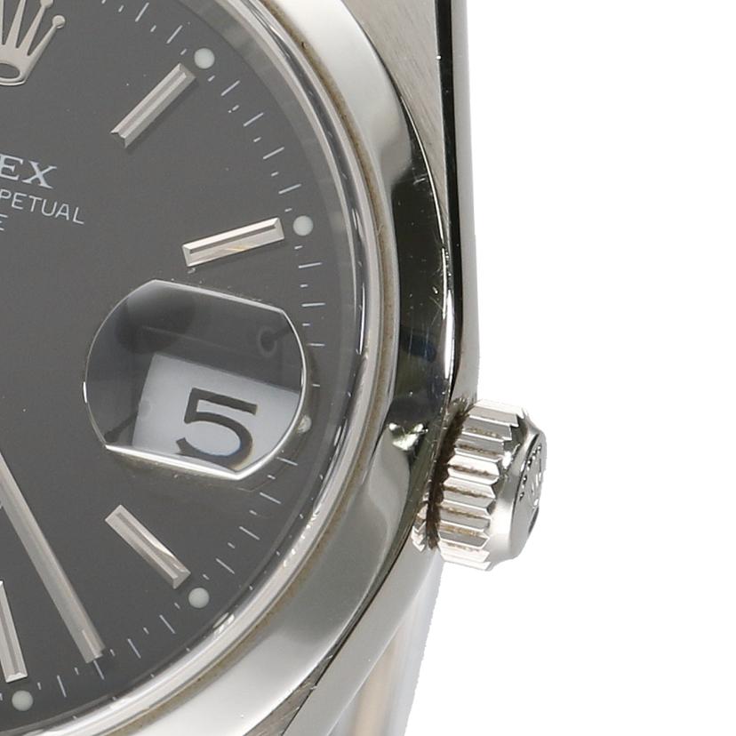 ROLEX ロレックス/オイスターパーペチュアル・デイト・ブラック/P番/15200//P28****/ABランク/40