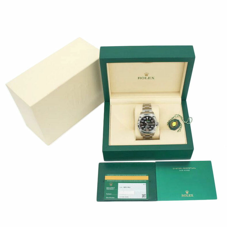 ROLEX ロレックス/エアキング・ブラック/ランダム番/116900//210*****/Aランク/69