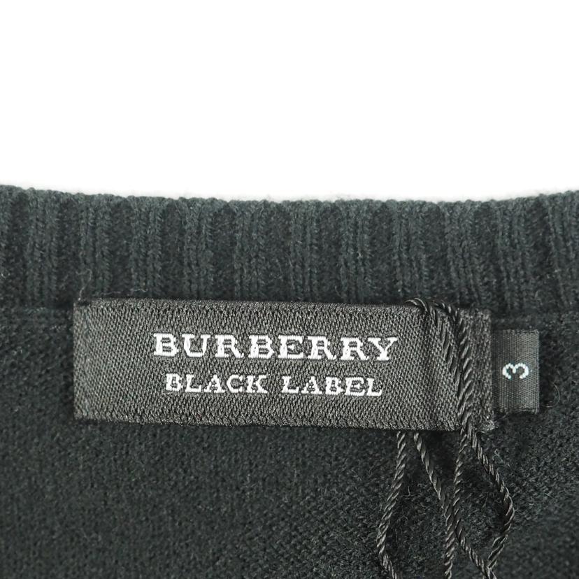 BURBERRY　BLACK　LABEL　 バーバリーブラックレーベル/コットンカシミア長袖ニットッセーッター//SAランク/79