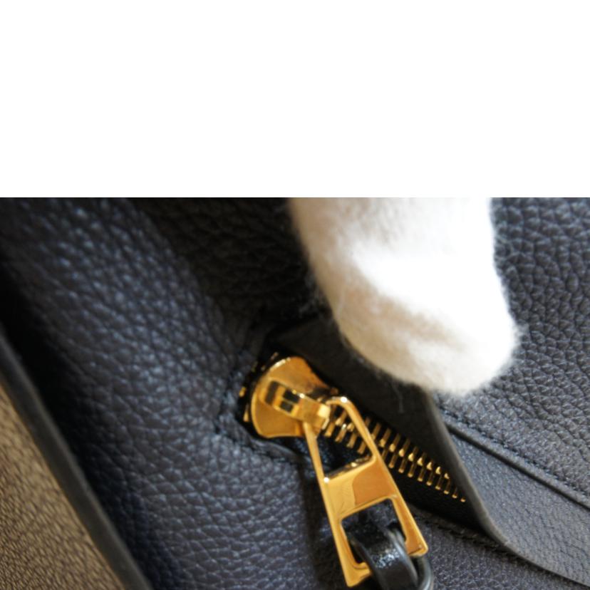 LOEWE ロエベ/ハンモックスモール／グレインカーフ／ネイビーカラーGD金具//Aランク/92