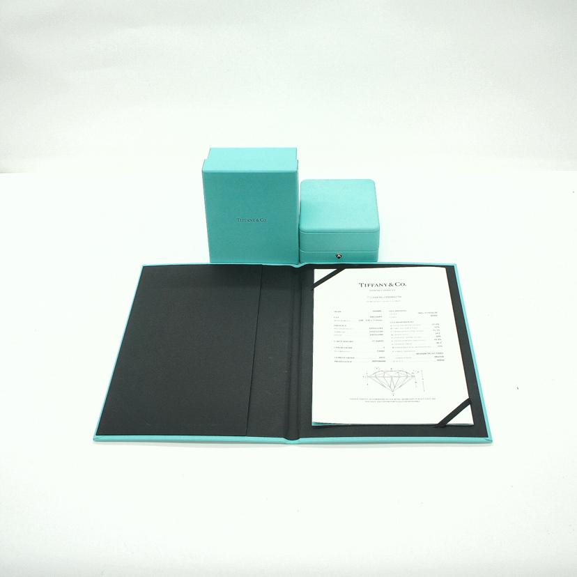 TIFFANY＆Co． ティファニー/PT950ソレストダイヤネックレス//Aランク/75