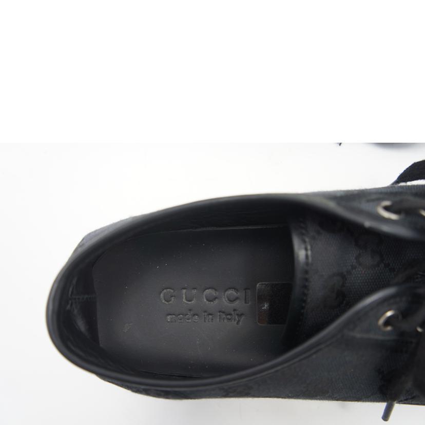 GUCCI グッチ/GGキャンバス／ローカットスニーカー／ブラック/426189//Bランク/18
