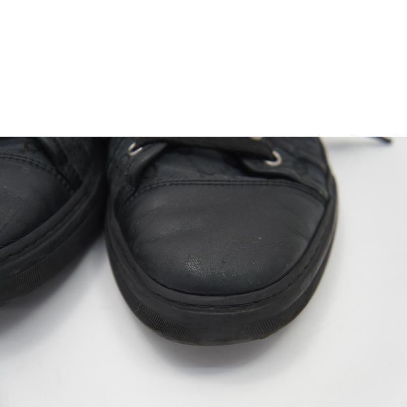 GUCCI グッチ/GGキャンバス／ローカットスニーカー／ブラック/426189//Bランク/18