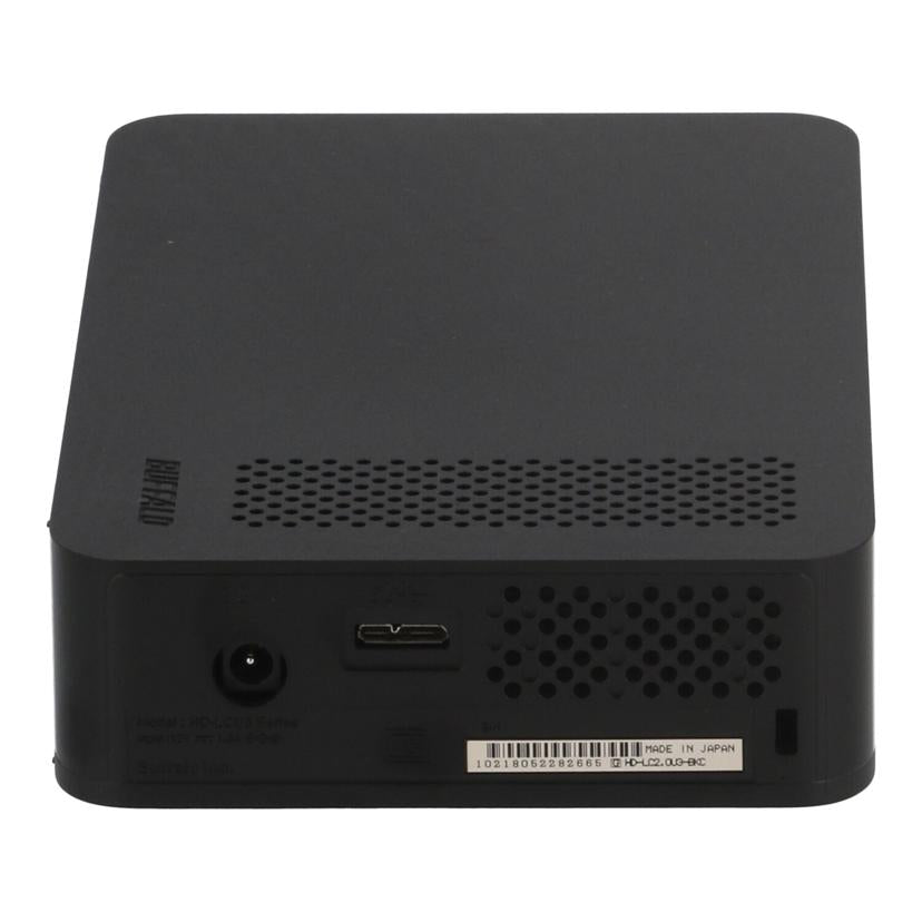BUFFALO バッファロー　/外付けHDD　2TB/HD-LC2.0U3-BKC//10218052282665/Bランク/05