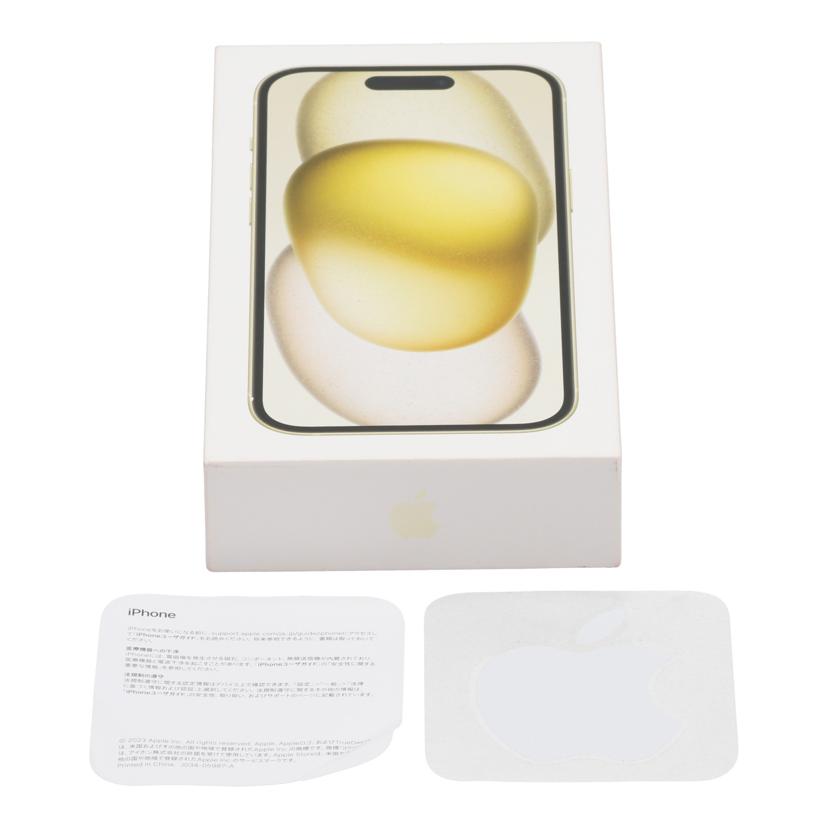 Apple SIMロックなし  アップル /iPhone15 128GB/MTMK3J/A//G722J23YFY/ABランク/69
