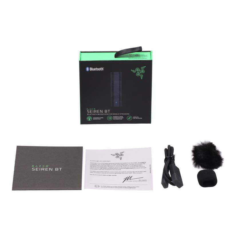 Razer レイザー　/Bluetoothマイク／Seiren　BT/RZ19-04150100-R3M1//IN2201L04801648/ABランク/85
