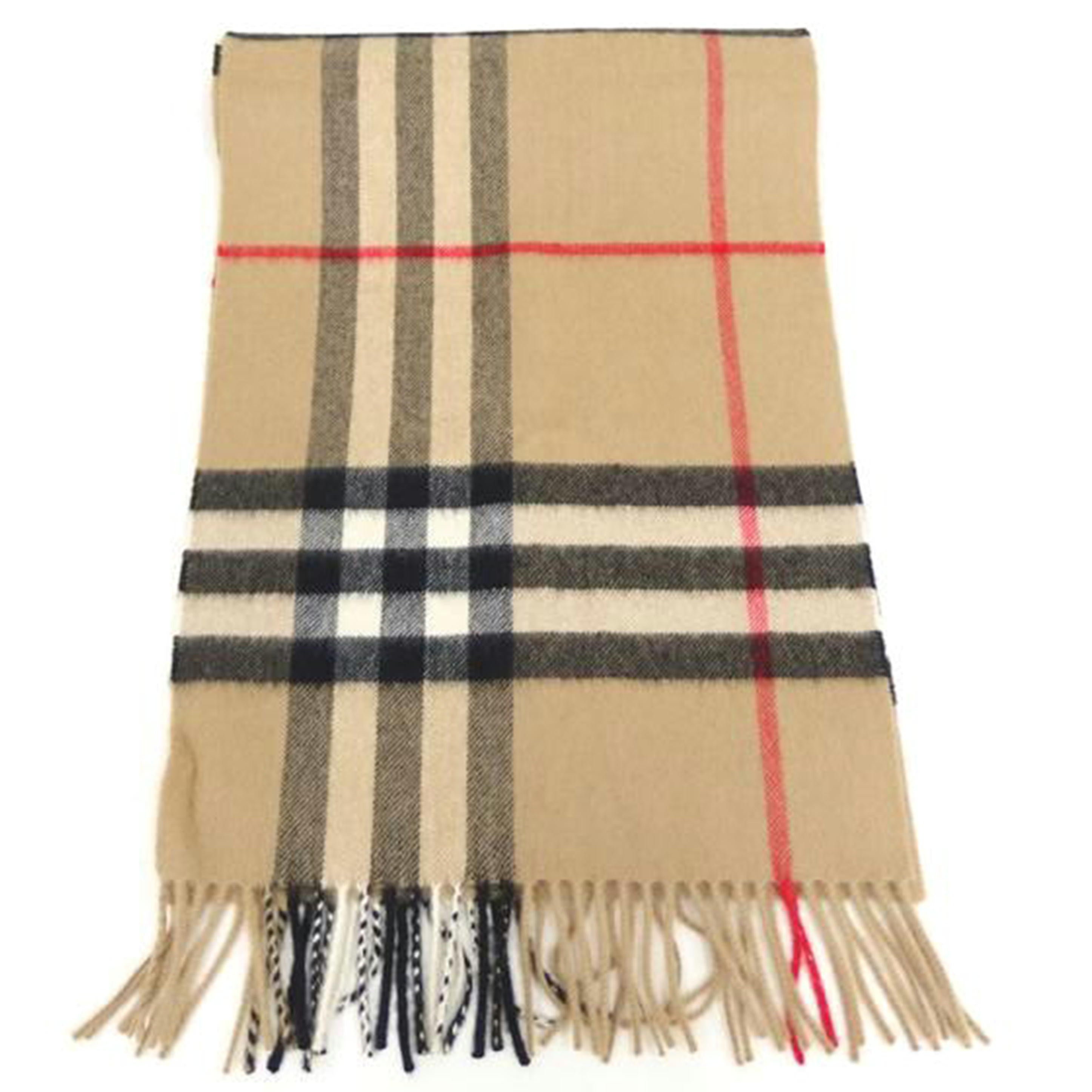 BURBERRY バ-バリー/BURBERRY ノバシェック柄カシミアストール//ABランク/82