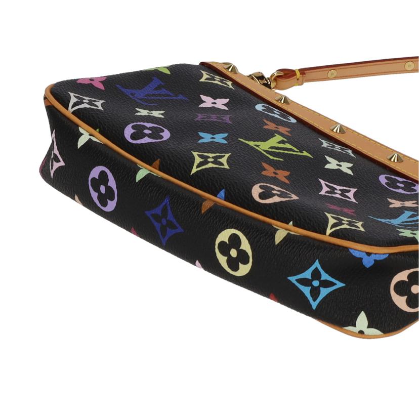 LOUIS　VUITTON ルイヴィトン/ポシェットアクセソワール／モノグラムマルチ／ノワール/M92648//SL1***/ABランク/91