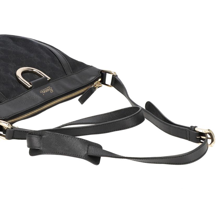 GUCCI グッチ/GGキャンバスショルダー／ブラック/203257//020**/ABランク/78