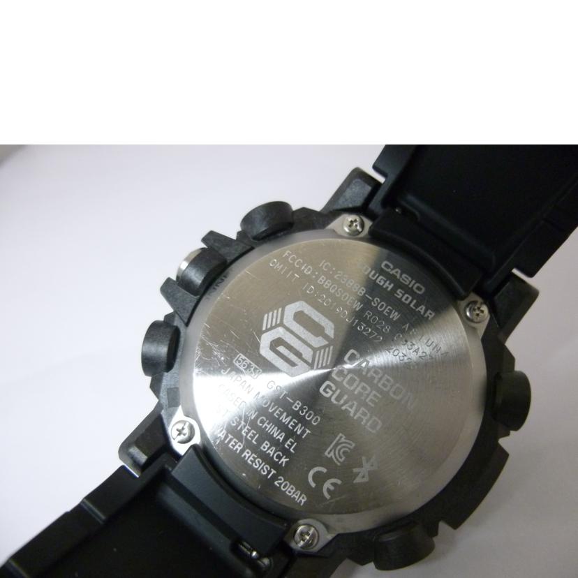 CASIO CASIO/G－SHOCK／GST－300シリーズ／モバイルリンク／ソーラー/GST-B300S-1AJF//A81***/Bランク/88