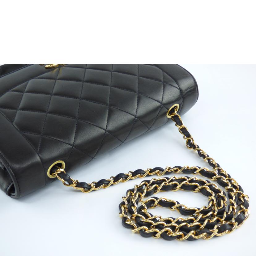 CHANEL ｼｬﾈﾙ/ダイアナショルダーバッグ／ラムスキン//280****/ABランク/64