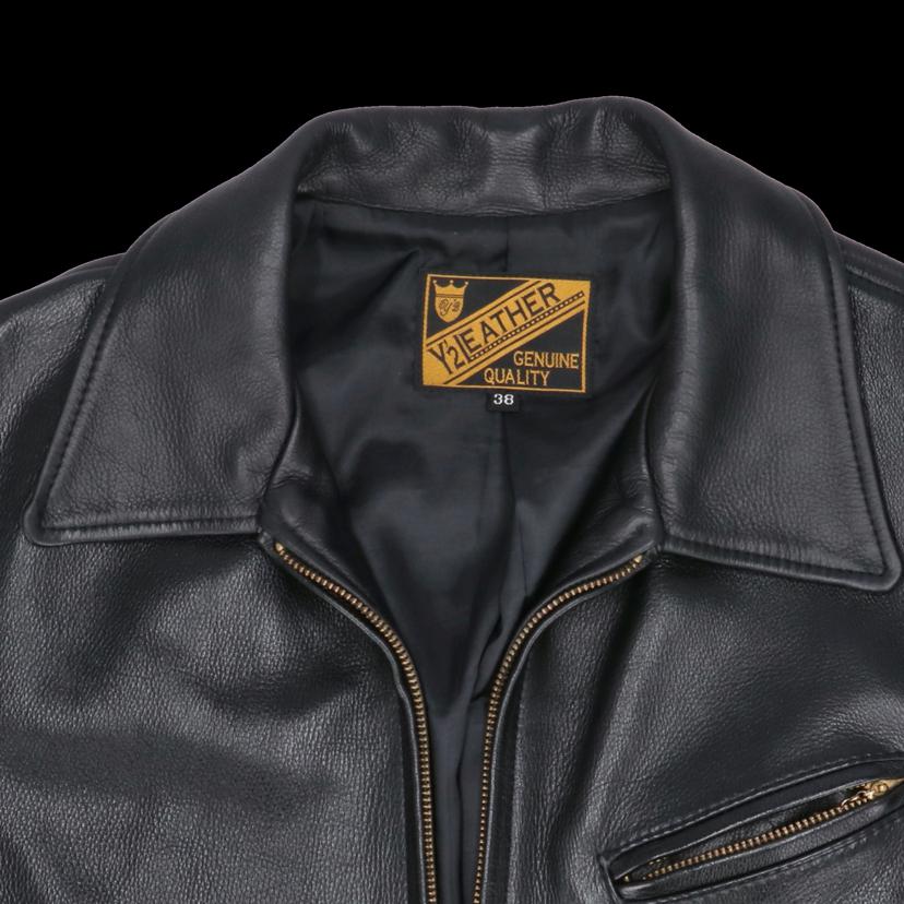 Y＇2 ワイツーレザー/シングルライダース／サイズ38//ABランク/20