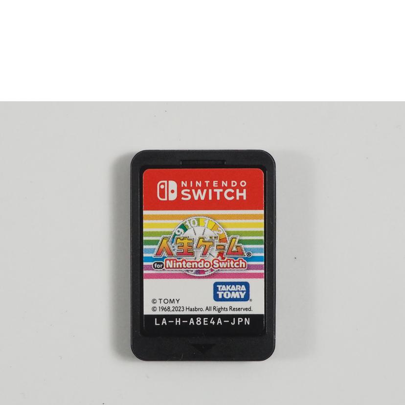 NintendoSwitch ニンテンドースイッチ/人生ゲーム　NintendoSwitch/4904810930822//Aランク/79