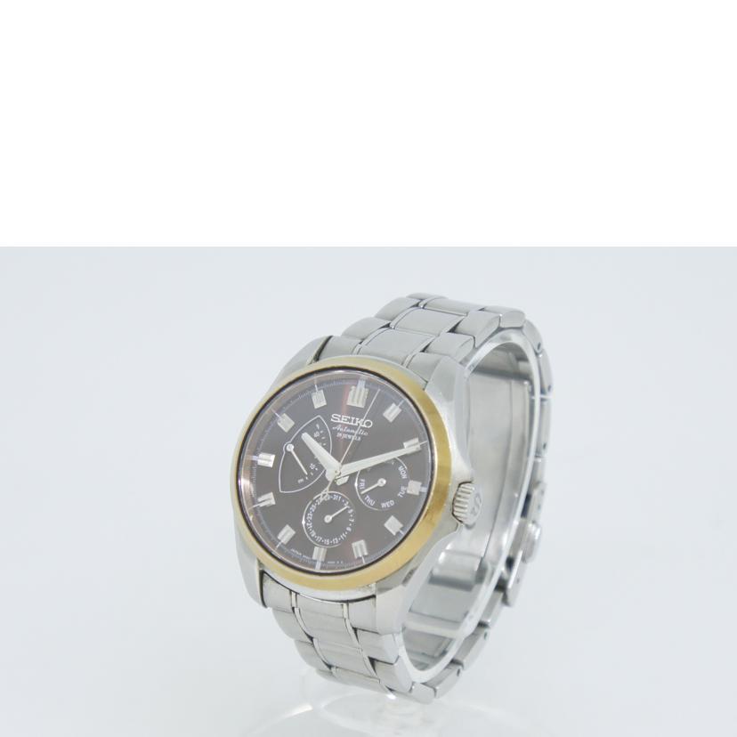 SEIKO セイコー/メカニカルデイデイト／オートマ／ベルト短め/6R20-00C0//050***/Bランク/64