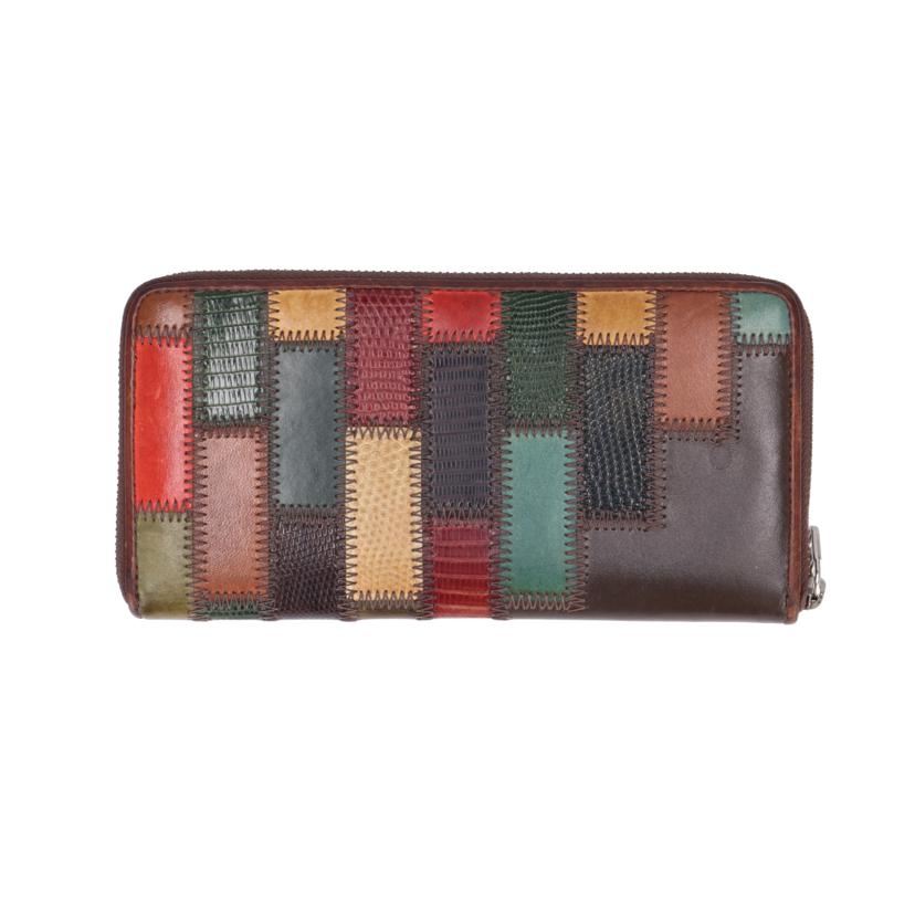 glamb　JAM　HOME　MADE glamb/レザー　ラウンドファスナー　ロングウォレット//ABランク/85