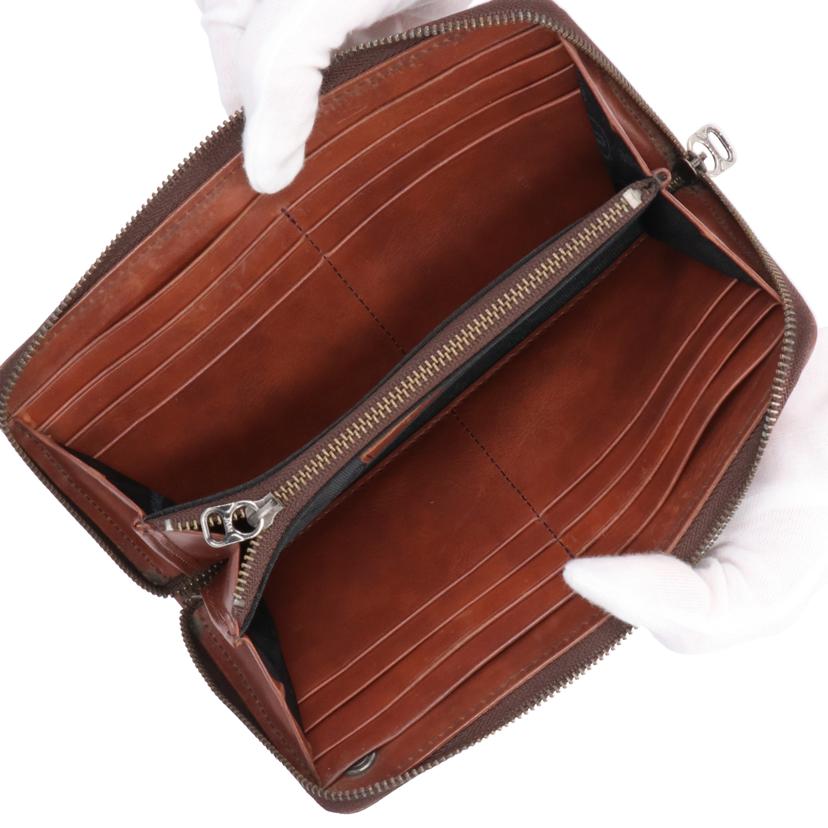 glamb　JAM　HOME　MADE glamb/レザー　ラウンドファスナー　ロングウォレット//ABランク/85