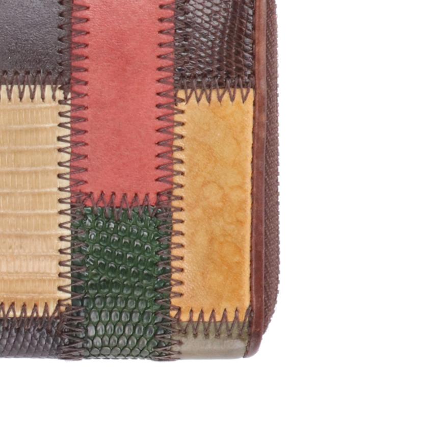 glamb　JAM　HOME　MADE glamb/レザー　ラウンドファスナー　ロングウォレット//ABランク/85