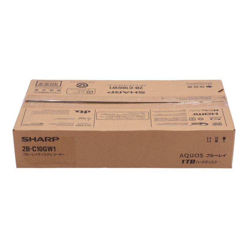 SHARP　 シャープ　/BDレコーダー／AQUOSブルーレイ未使用/2B-C10GW1//4168918/Sランク/05