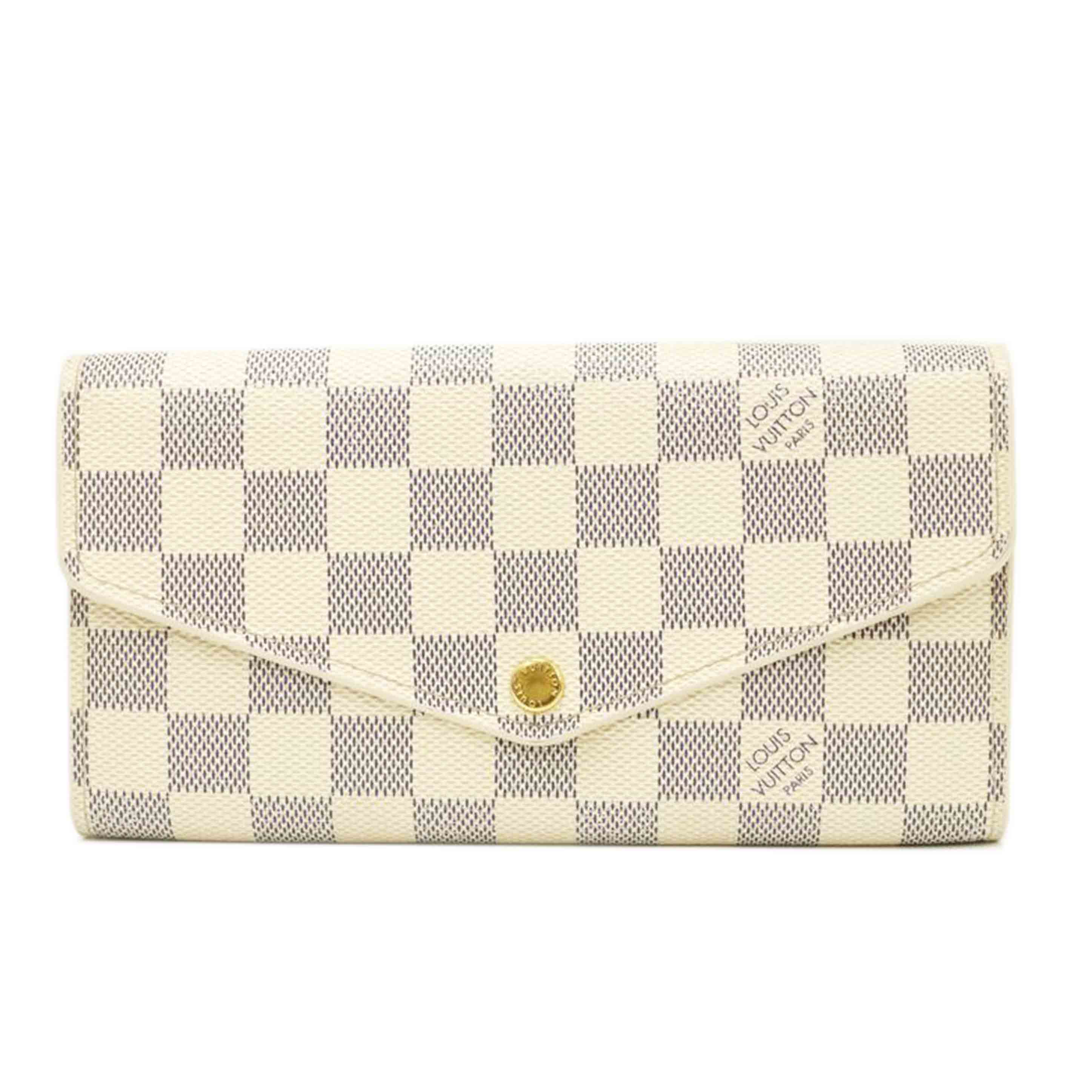 LOUIS　VUITTON ルイヴィトン/ポルトフォイユ・サラ／ダミエ・アズール/N63028//SN1***/ABランク/69