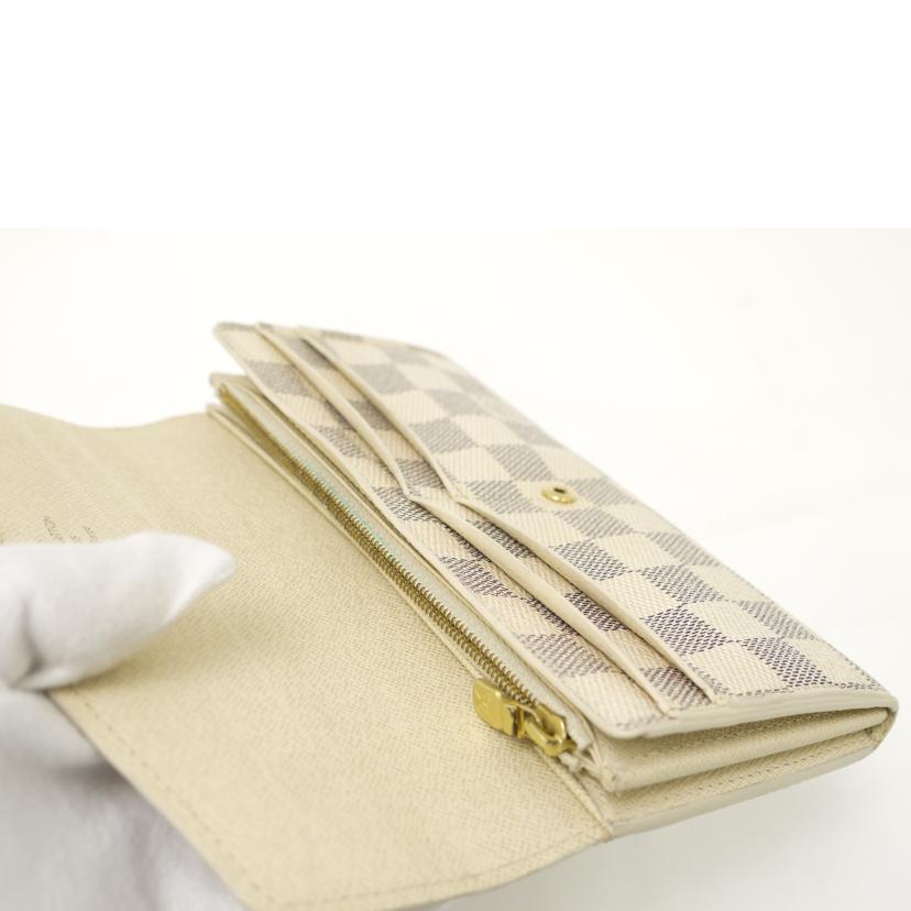LOUIS　VUITTON ルイヴィトン/ポルトフォイユ・サラ／ダミエ・アズール/N63028//SN1***/ABランク/69