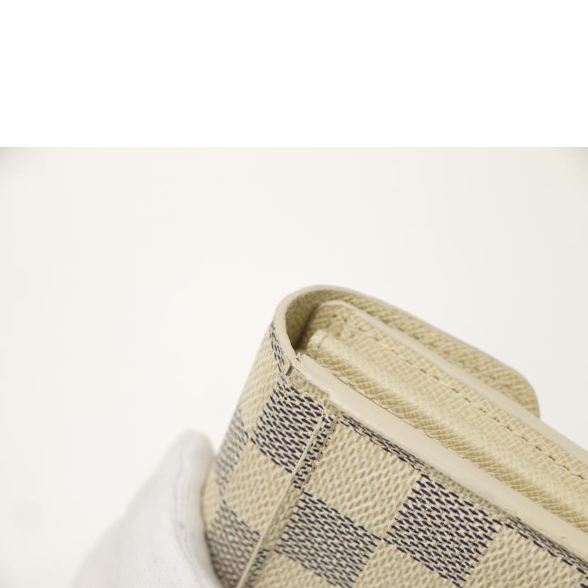 LOUIS　VUITTON ルイヴィトン/ポルトフォイユ・サラ／ダミエ・アズール/N63028//SN1***/ABランク/69