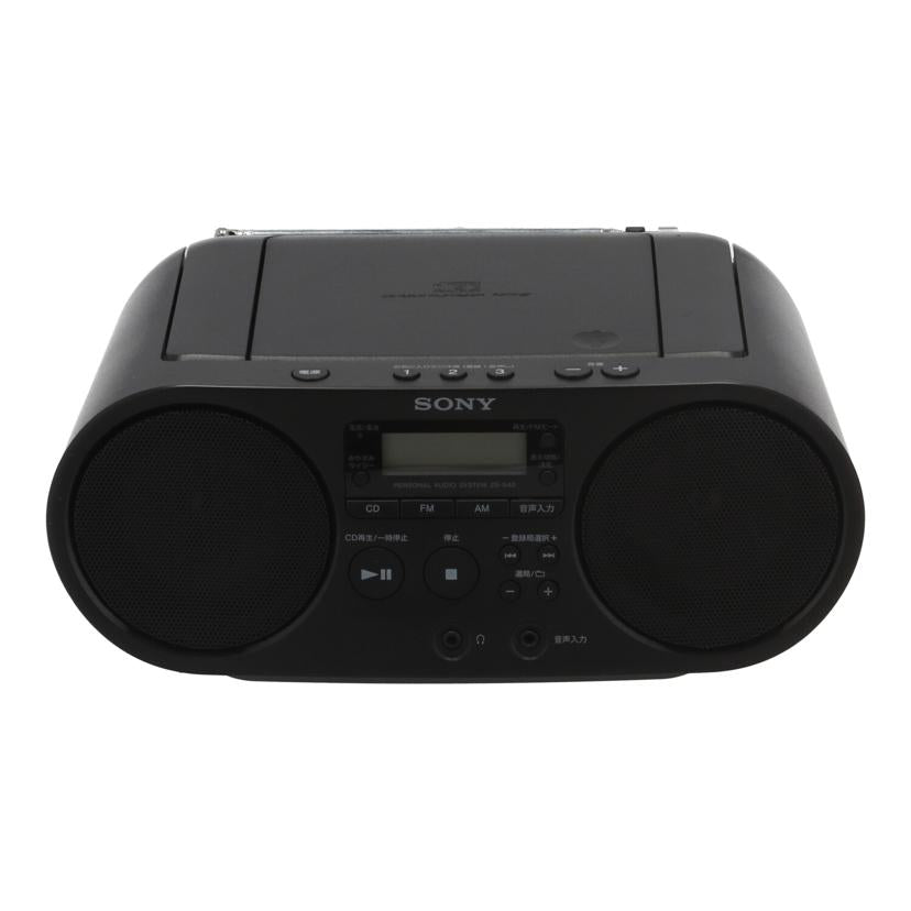 SONY　 ソニー　/CDラジオ/ZS-S40//1228145/Bランク/82