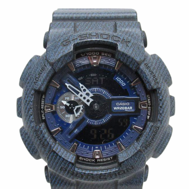 CASIO/G－SHOCK/デニムドカラー/アナデジ/クォーツ/GA-110DC//ABランク/63