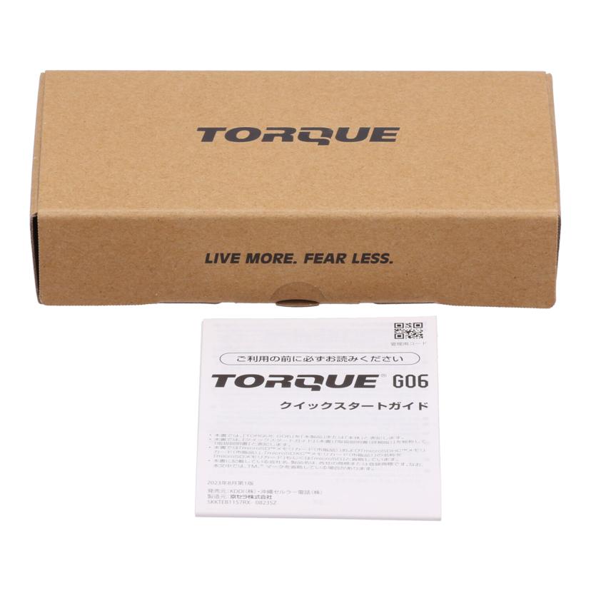 KYOCERA　au 京セラ　/スマートフォン／TORQUE　G06　128GB/KYG03SKA//57080016890/ABランク/62