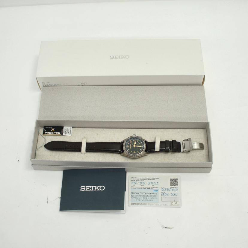SEIKO セイコー/プロスペックス・アルピニスト／メンズ／自動巻/SBEJ005//420***/SAランク/63