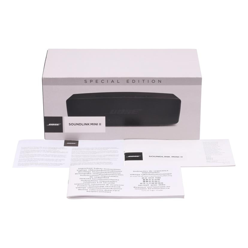 BOSE ボーズ/Bluetoothスピーカー／SoundLink　Mini　II　Special　Edition/SoundLink Mini II Special Edition//Aランク/18