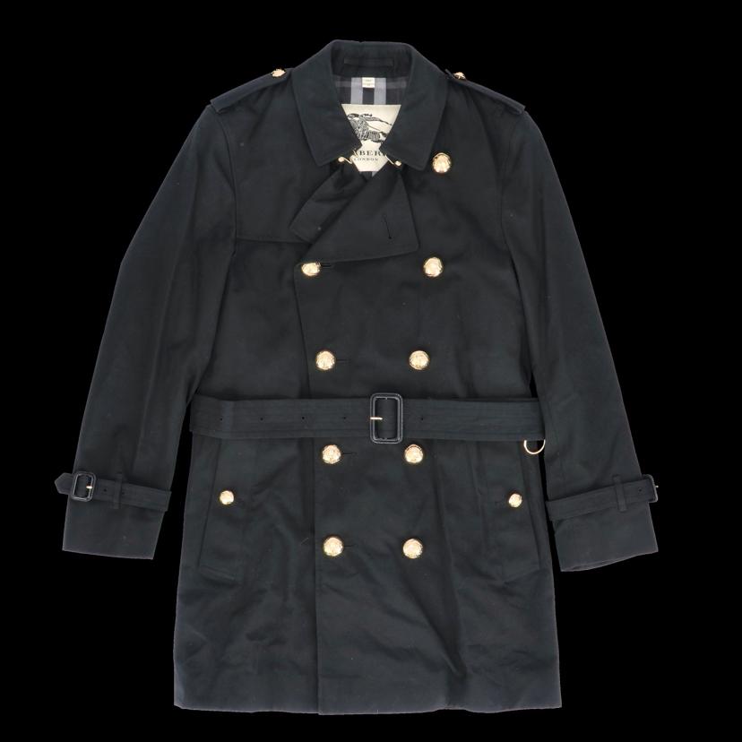 Burberry/希少／バーバリーナポレオンコート／金ボタン／サイズ44//ABランク/20