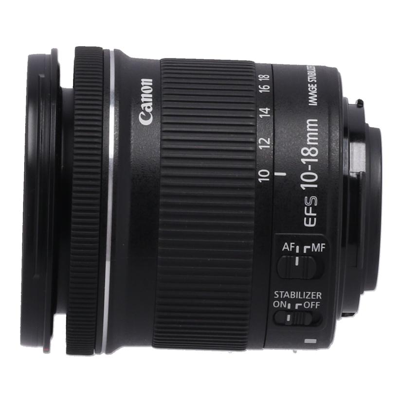 Canon キヤノン　/交換レンズ／10－18mm/EF-S10-18mm F4.5-5.6 IS STM//4922012439/ABランク/82