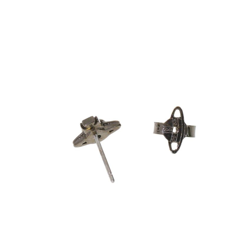 Vivienne Westwood ヴィヴィアンウエストウッド/ロンドンオーブシングルスタッド/ガンメタル/片耳ピアス/62010239//ABランク/18