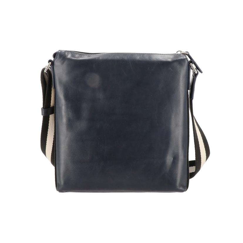 BALLY バリー/レザーショルダーバッグ／ネイビー//SAランク/18