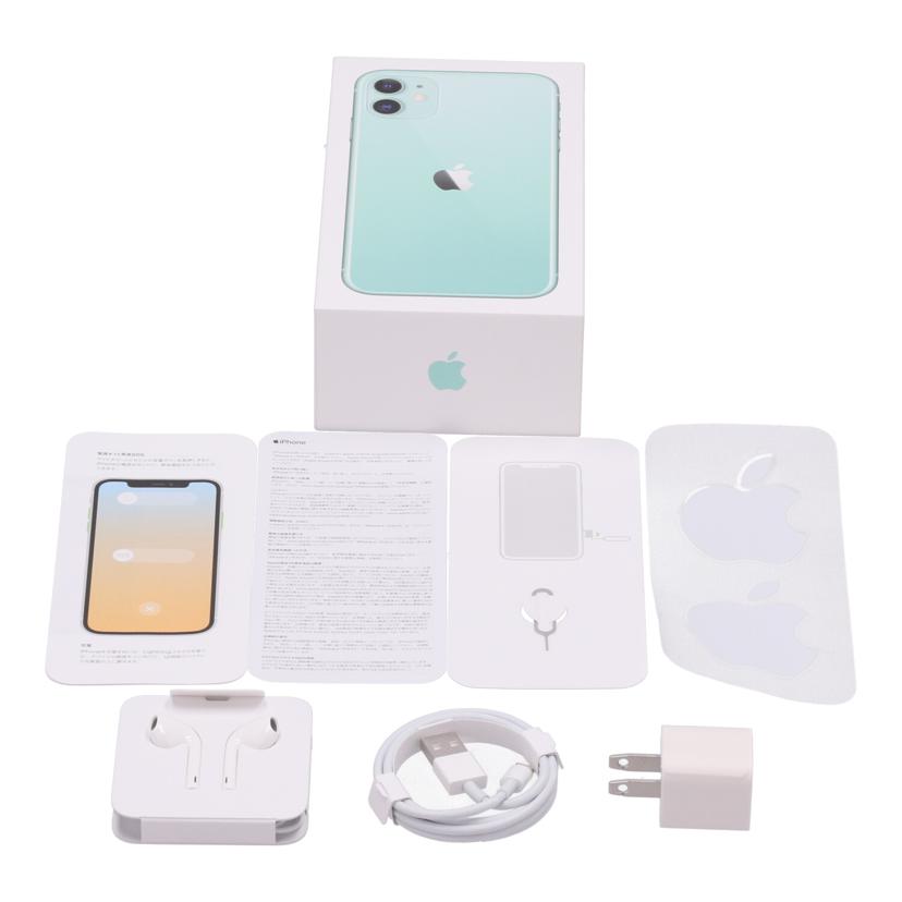 Apple　au アップル/iPhone11　128GB/MWM62J/A//C6KC9P58N73K/Bランク/75