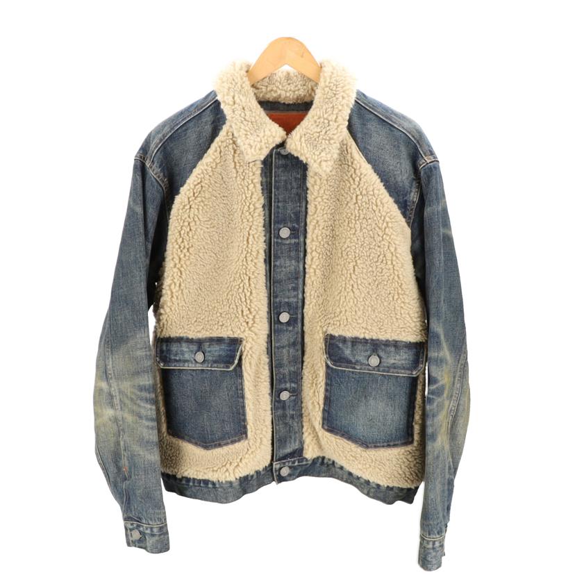 RALPH　LAUREN ラルフローレン/RRL　グリズリーデニムジャケット/Lot094//ｻｲｽﾞ:L/Aランク/91