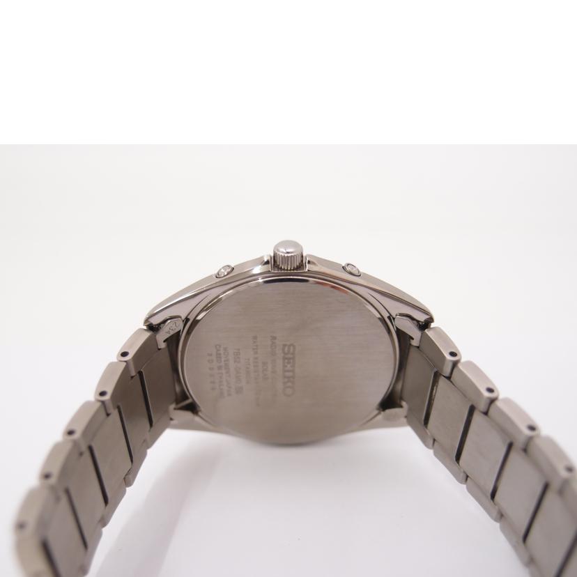 SEIKO セイコー/セイコー・セレクション／TITANIUM／電波ソーラー/SBTM229//3D0***/ABランク/69