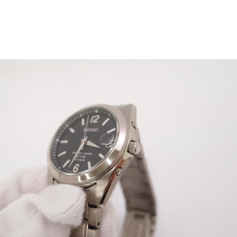 SEIKO セイコー/セイコー・セレクション／TITANIUM／電波ソーラー/SBTM229//3D0***/ABランク/69