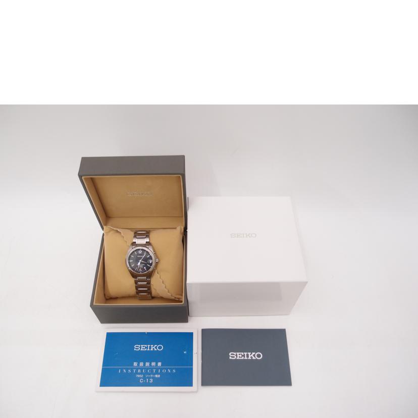 SEIKO セイコー/セイコー・セレクション／TITANIUM／電波ソーラー/SBTM229//3D0***/ABランク/69
