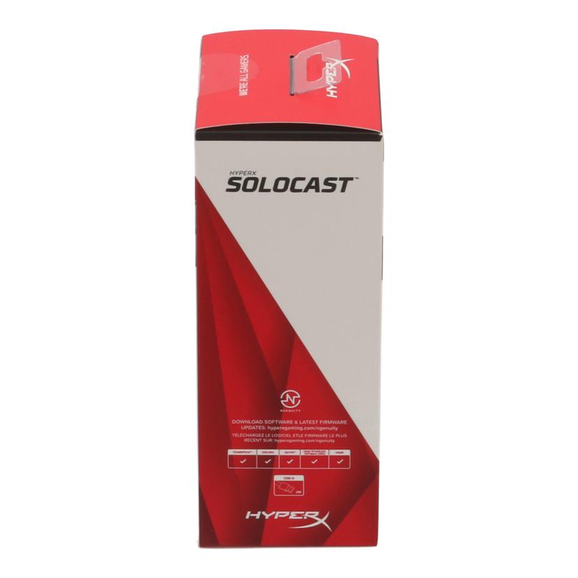 HyperX ハイパーエックス　/USBコンデンサーマイク　未使用/SoloCast 519T2AA//C1W51313TK/Sランク/65