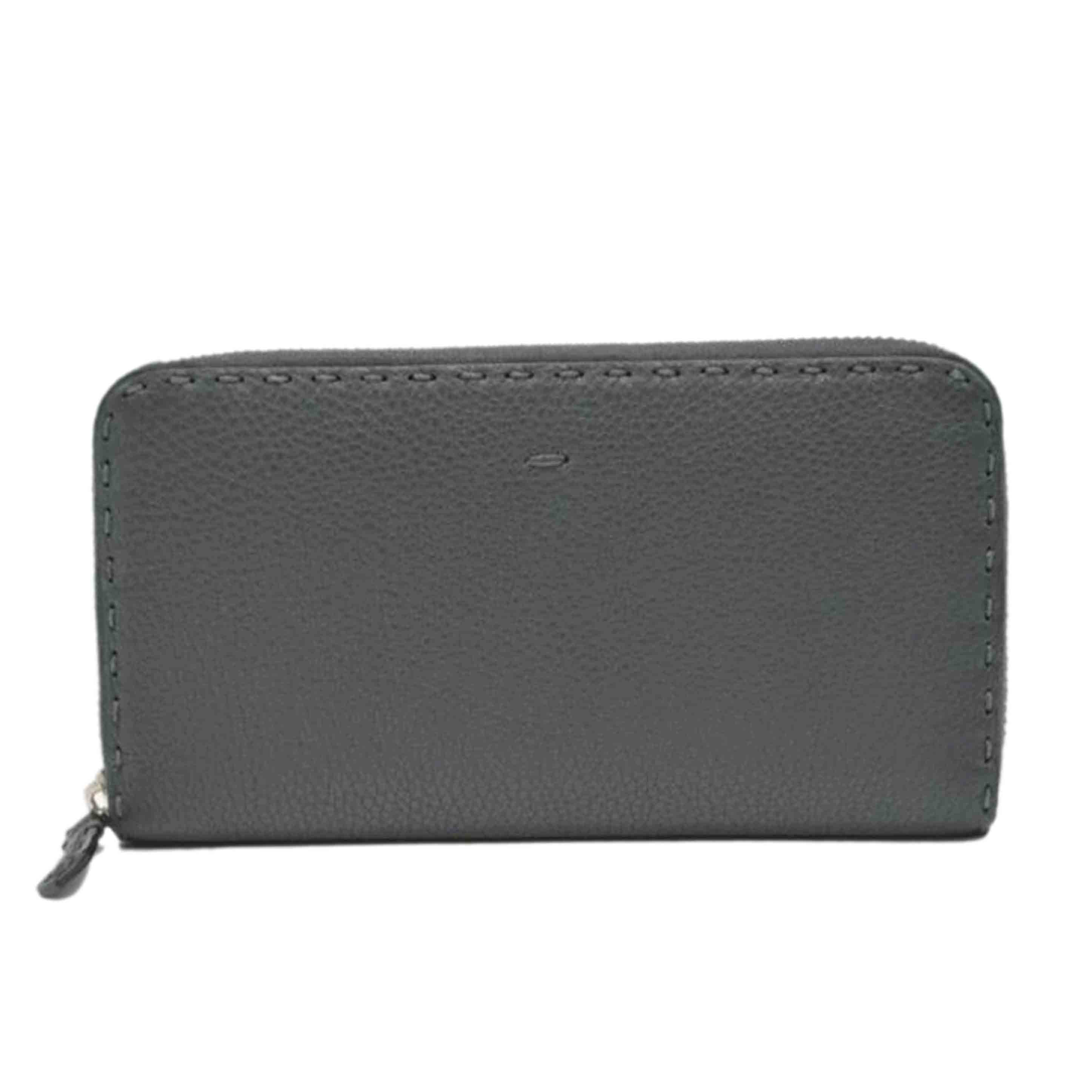 FENDI フェンディ/セレリアラウンドファスナー長財布／グレー/7M0210//E21*********/ABランク/89