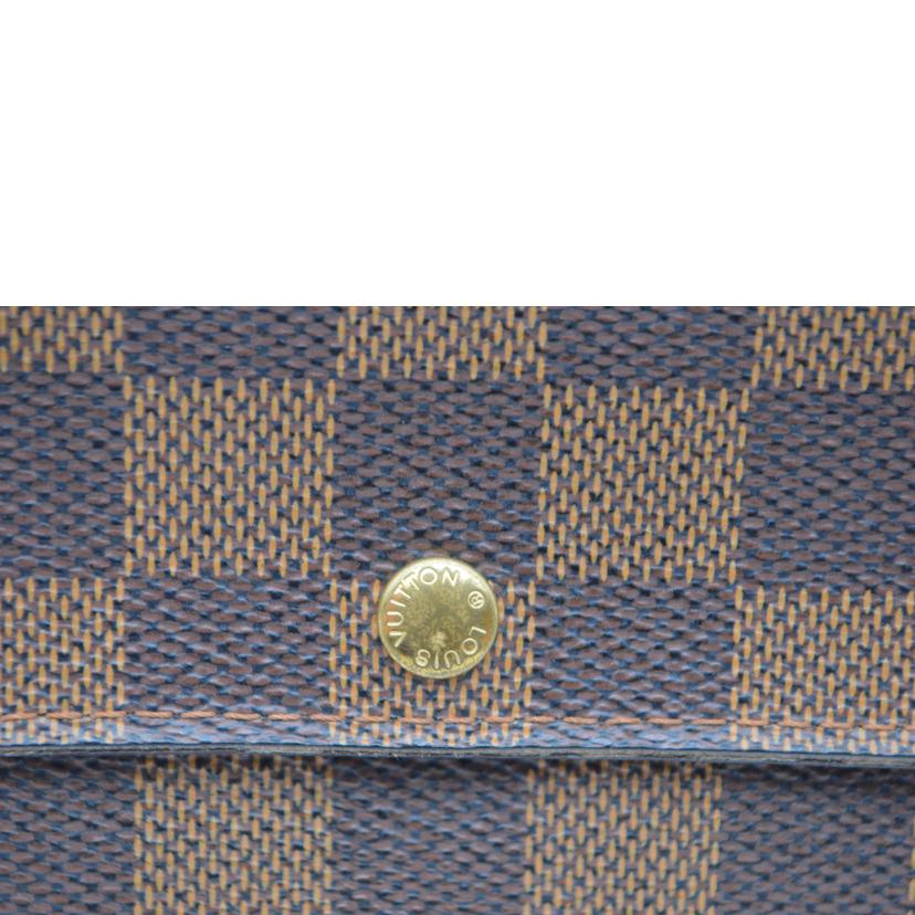 LOUIS VUITTON ルイヴィトン/ポルトフォイユ・サラ旧型／ダミエ／エヌベ/N61734//CA0***/Bランク/89