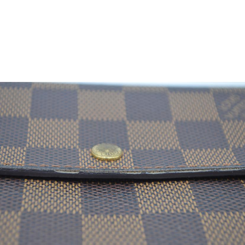 LOUIS VUITTON ルイヴィトン/ポルトフォイユ・サラ旧型／ダミエ／エヌベ/N61734//CA0***/Bランク/89