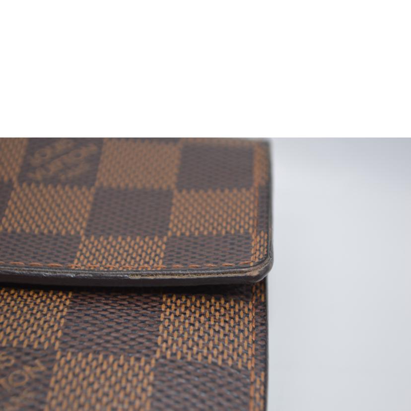 LOUIS VUITTON ルイヴィトン/ポルトフォイユ・サラ旧型／ダミエ／エヌベ/N61734//CA0***/Bランク/89