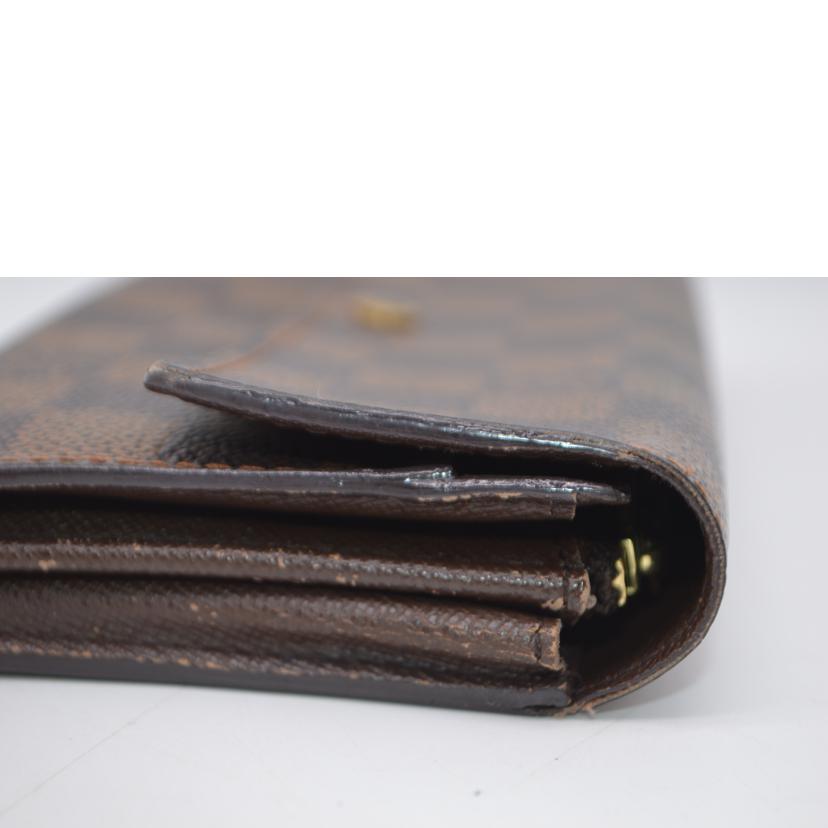 LOUIS VUITTON ルイヴィトン/ポルトフォイユ・サラ旧型／ダミエ／エヌベ/N61734//CA0***/Bランク/89